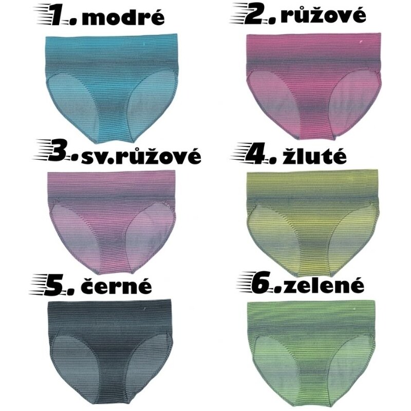 DÁMSKÉ BEZEŠVÉ KALHOTKY Greenice 6393