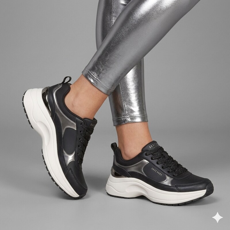 Skechers hazel 2 - stunning you BLACK
