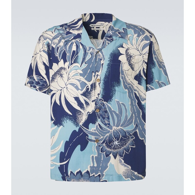 JW Anderson Floral bowling shirt