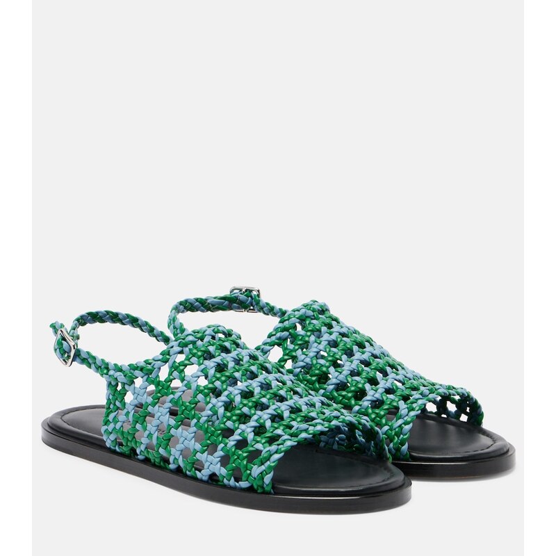JW Anderson Net fishnet sandals