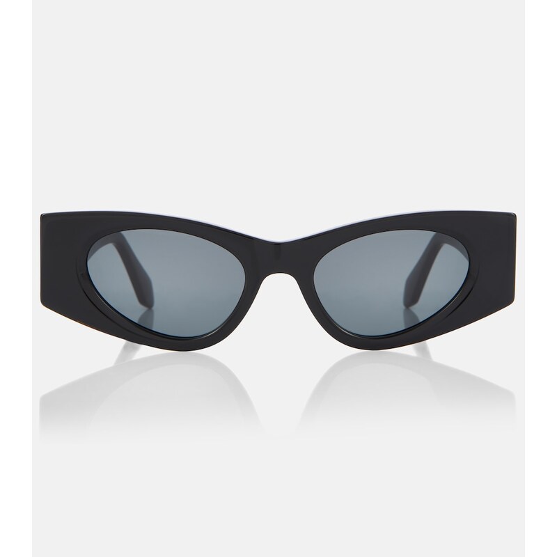 Alaïa Logo oval sunglasses