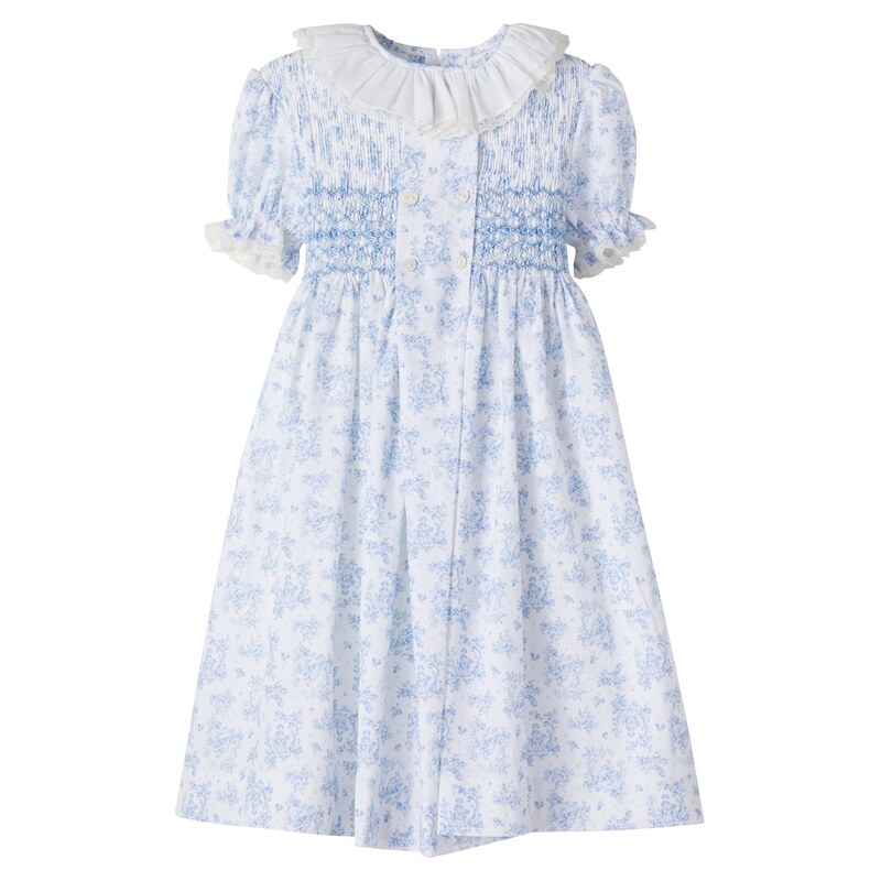 Pepa London Printed smocked cotton dress