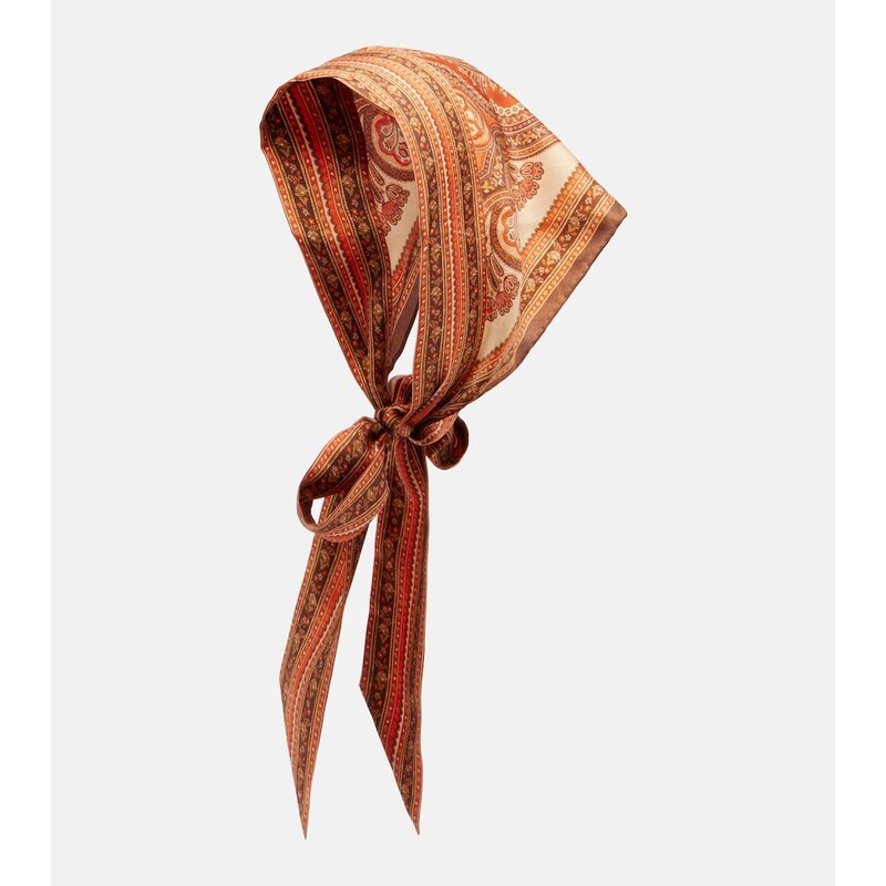Zimmermann Paisley silk scarf