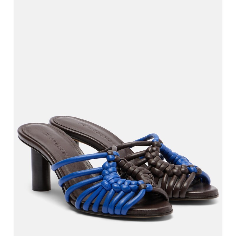 JW Anderson Plot woven leather sandals