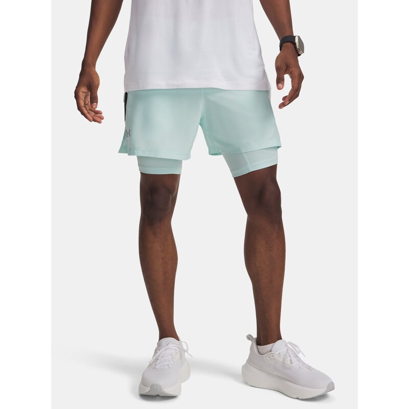 Kraťasy Under Armour Launch 5'' 2-In-1 horts Man Green