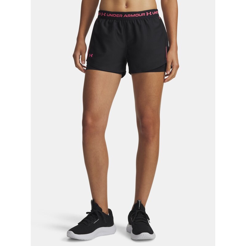 Kraťasy Under Armour Tech Play Up 2in1 Shorts Wmn Black