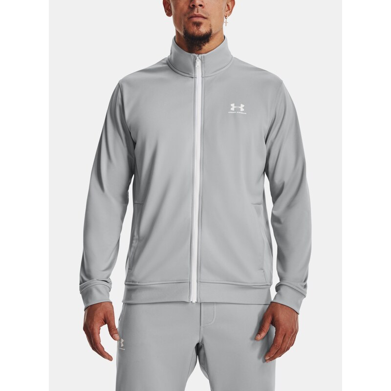 Bunda Under Armour Sportstyle Tricot Jacket Man Grey 3XL