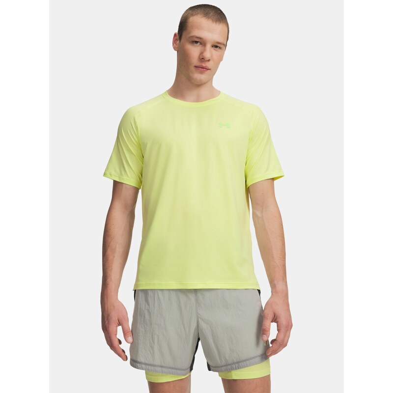 Triko Under Armour Explor Trail Run Grph Man Green