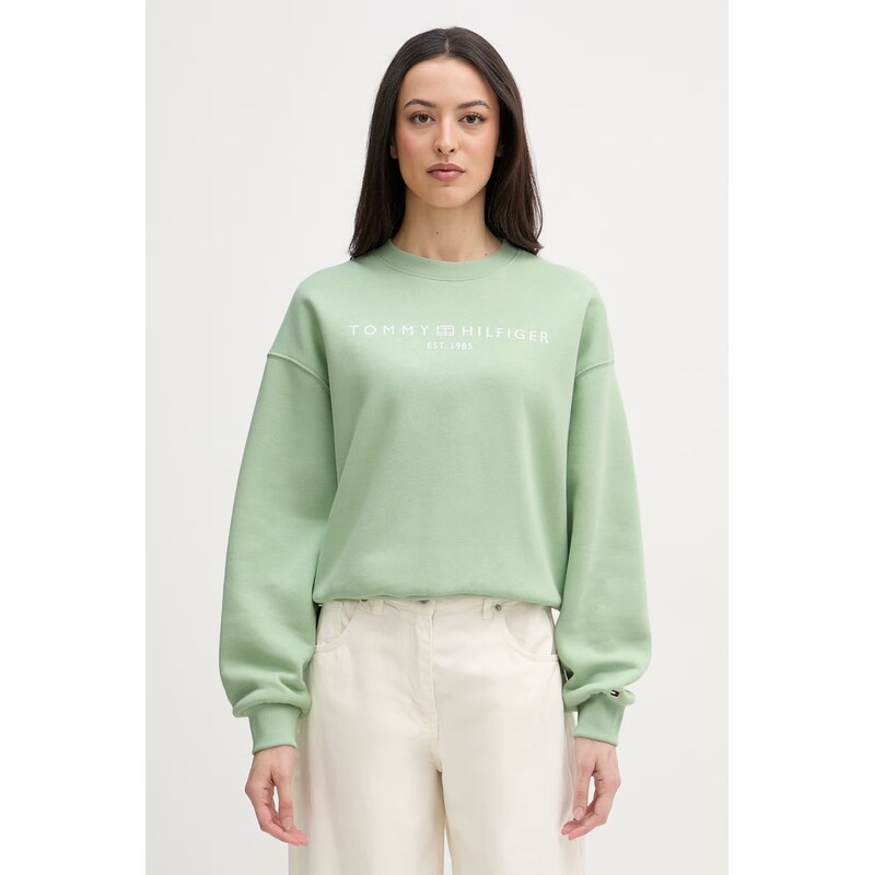 Tommy Hilfiger mikina dámská s bavlnou
