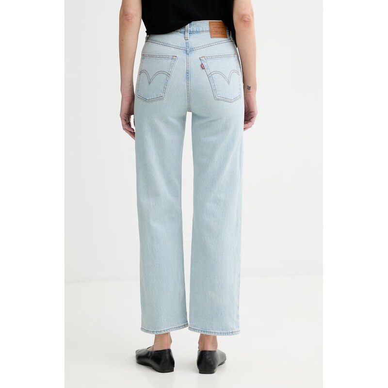 Levi's rovné džíny dámské RIBCAGE STRAIGHT ANKLE