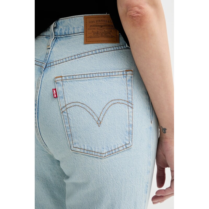 Levi's rovné džíny dámské RIBCAGE STRAIGHT ANKLE