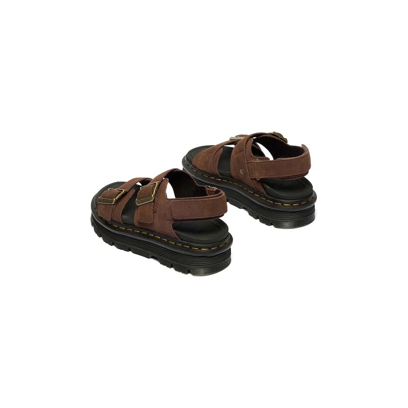 Dr. Martens ZebZag Sandal sandály na platformě dámské nubukové