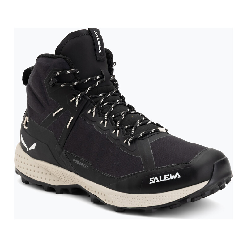 Pánské trekové boty Salewa Pedroc Light Mid PTX black/oatmeal
