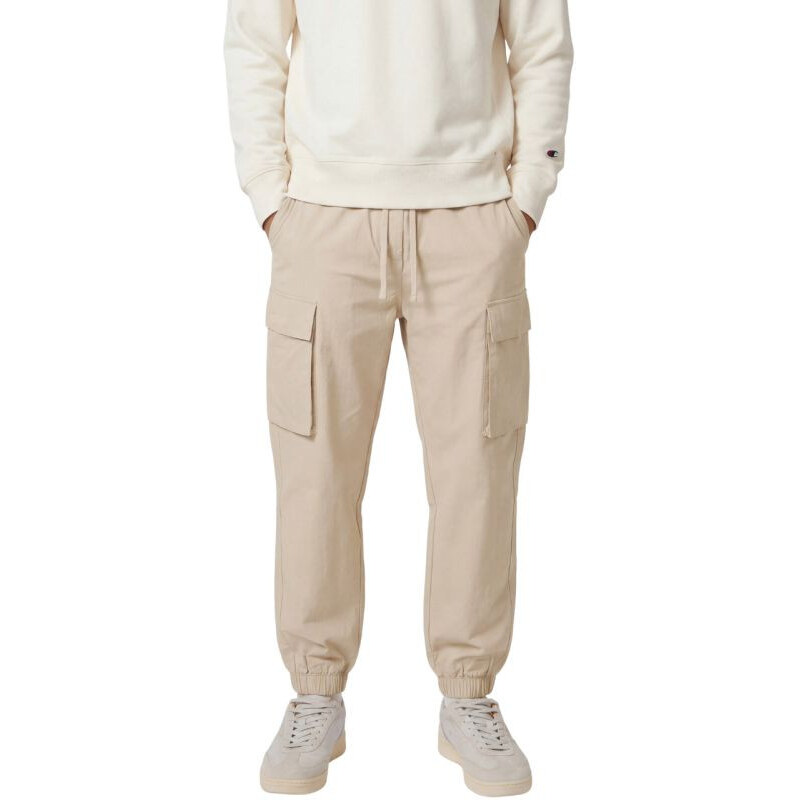 Pánské kalhoty Champion Woven Cargo Pants beige 221867 MS041