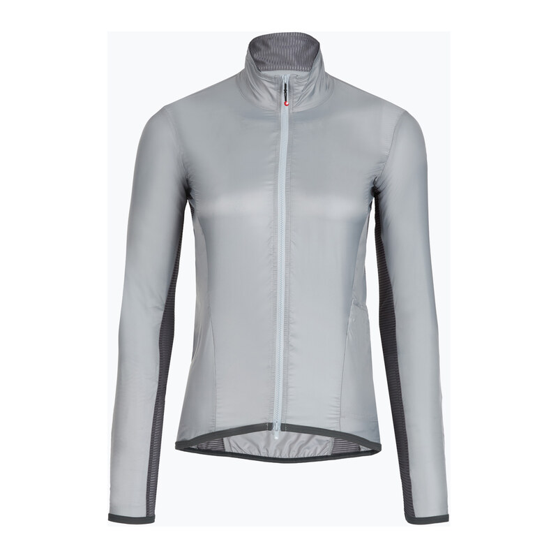 Dámská cyklistická bunda Castelli Aria Shell 2 In silver gray