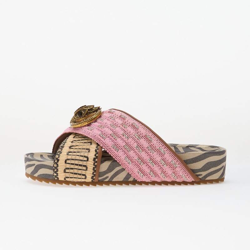 Kurt Geiger Chelsea Cross Strap Pink Comb 115131124