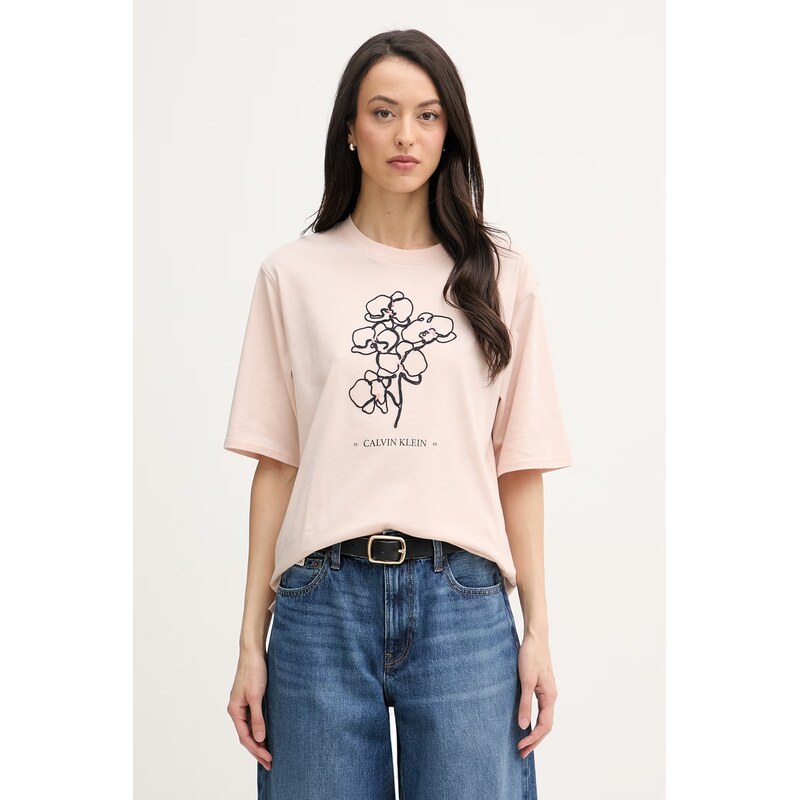 Calvin Klein Jeans tričko dámské bavlněné