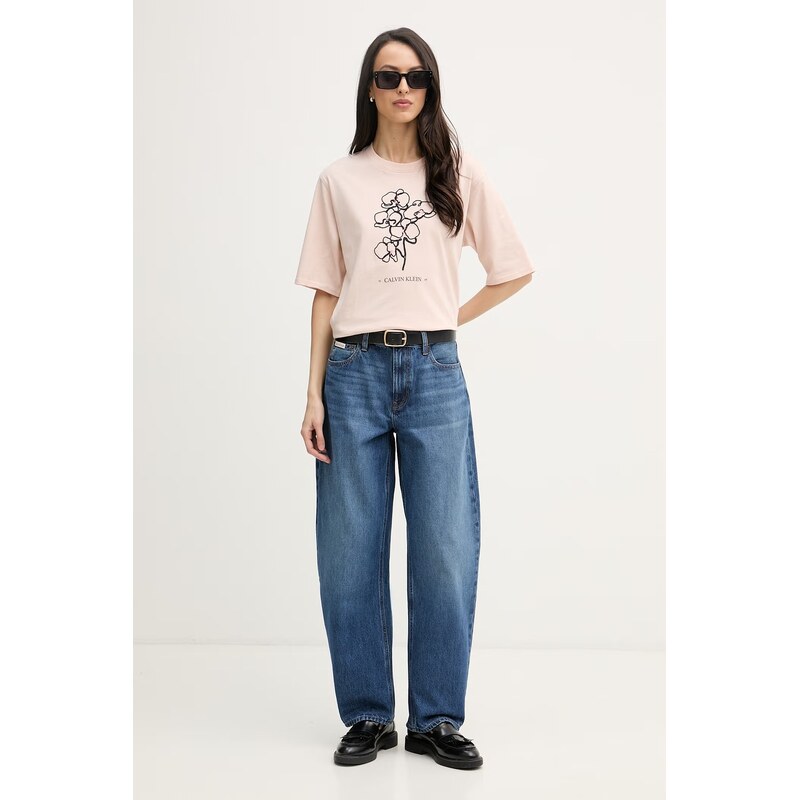 Calvin Klein Jeans tričko dámské bavlněné
