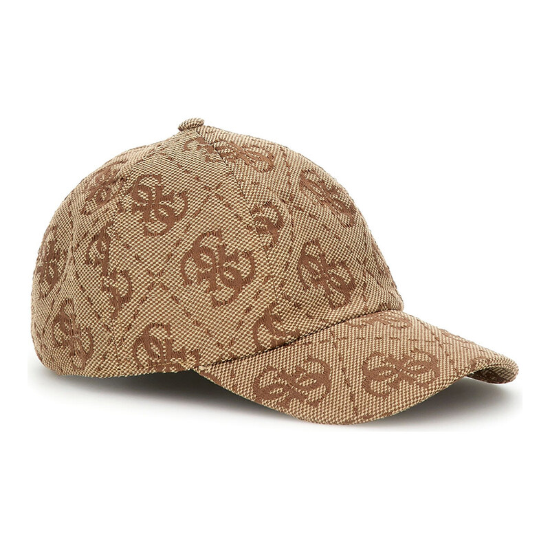 Dámská Kšiltovka GUESS JEANIE JCQ MCR ALLVR BSBLL CAP AW5503POL01-LTL – Hnědá
