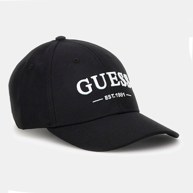 Pánská Kšiltovka GUESS BASEBALL CAP AM9609POL01-BLA – Černá