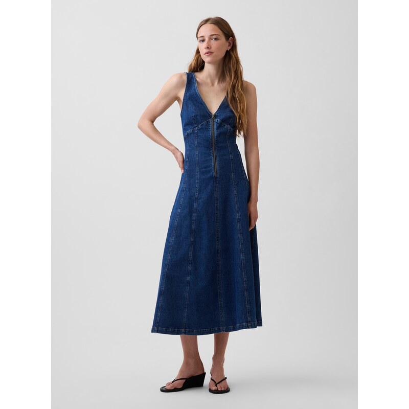 GAP Denim Midi Dress