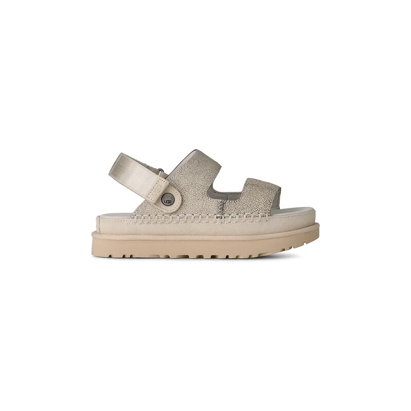 Kožené pantofle UGG W Goldenstar Crackle Glide 115130792