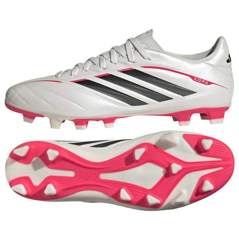 Dětské kopačky COPA PURE IV Club FG/MG JR6183 bílé - Adidas