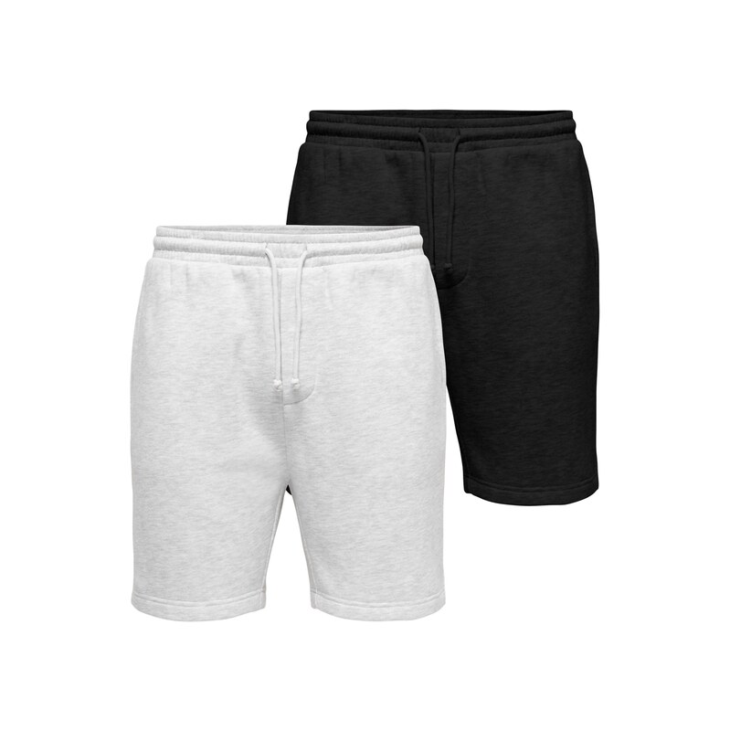 Only & Sons Kalhoty ONSChase světle šedá / černá