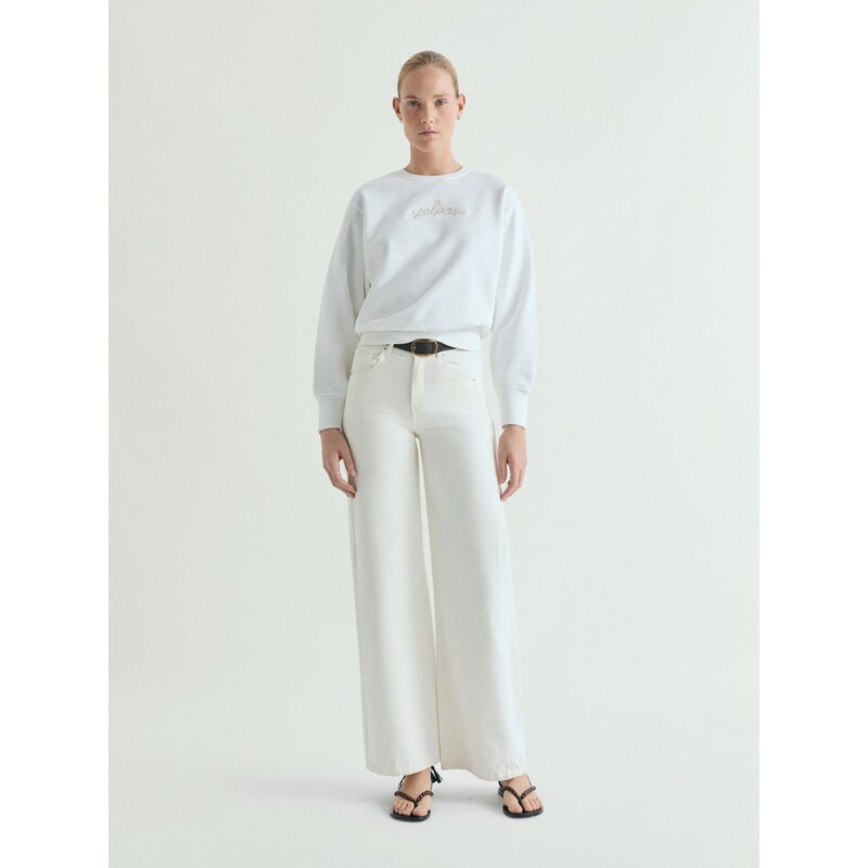 Scalpers Mikina offwhite 115133763