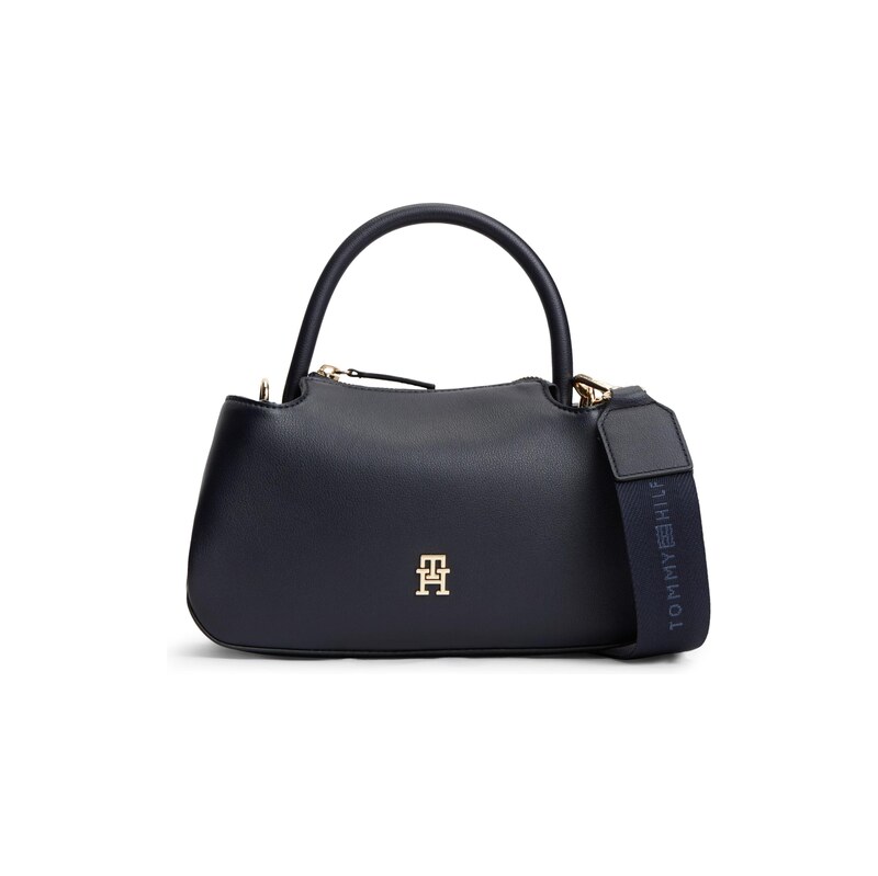TOMMY HILFIGER Kabelka TH Monogram Repeat Logo tmavě modrá /