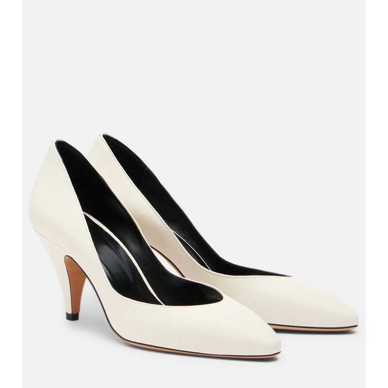 JUDE Haze leather pumps