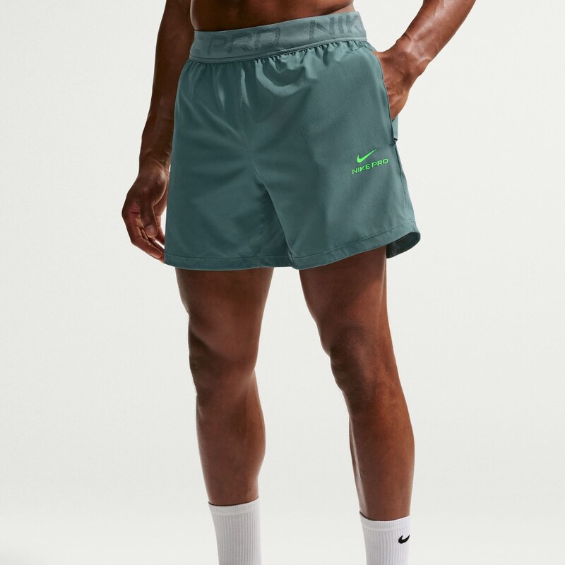 Nike Pro Training MINERAL SLATE/GREEN STRIKE