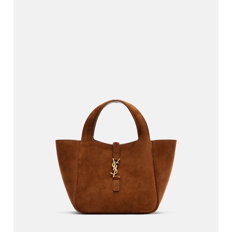 Saint Laurent Le 5 Ã 7 suede shoulder bag
