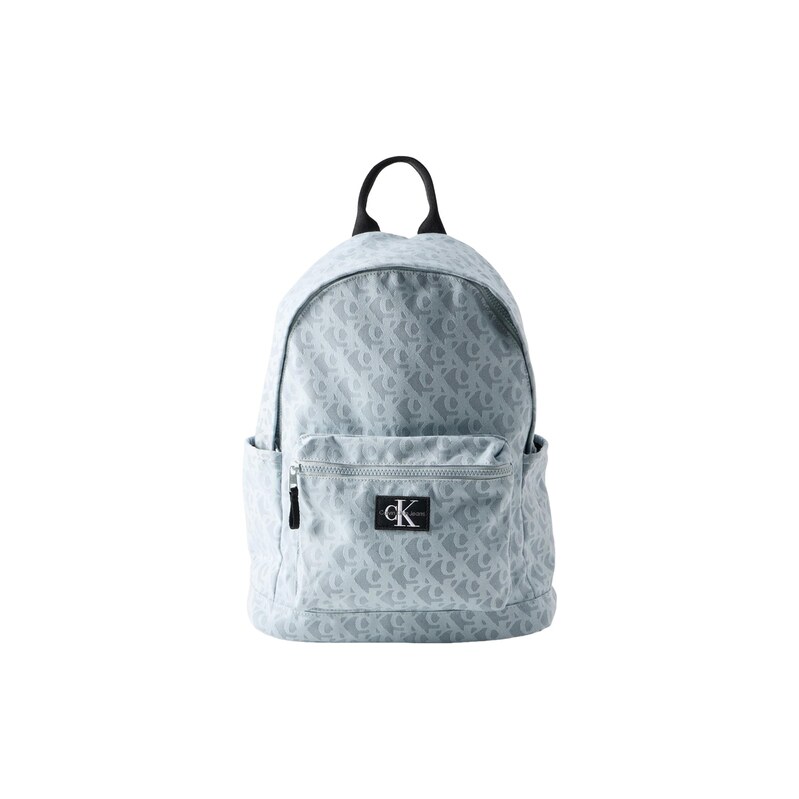 Calvin Klein Jeans Batoh Kids Repeat Monogram modrá džínovina /