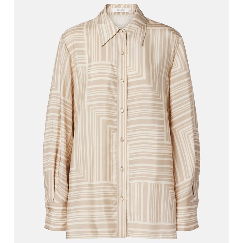 Joseph Atlan printed silk shirt