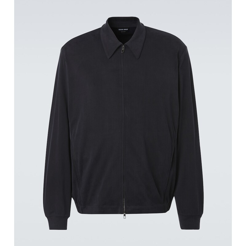 Giorgio Armani Zip-up blouson jacket