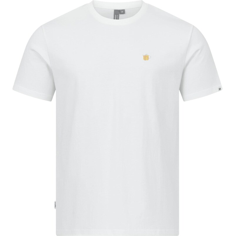 Ragwear Tričko šedá / oranžová / bílá