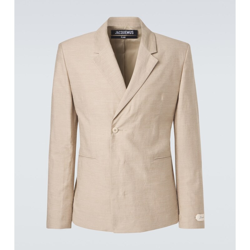 Jacquemus Melo linen-blend twill blazer