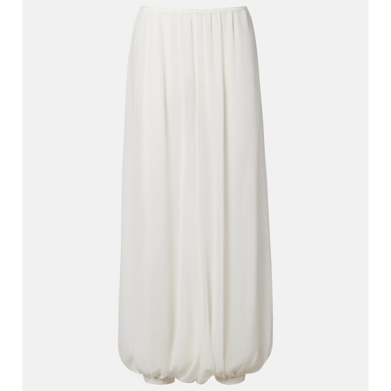 The Frankie Shop Mio sheer crÃªpe balloon pants