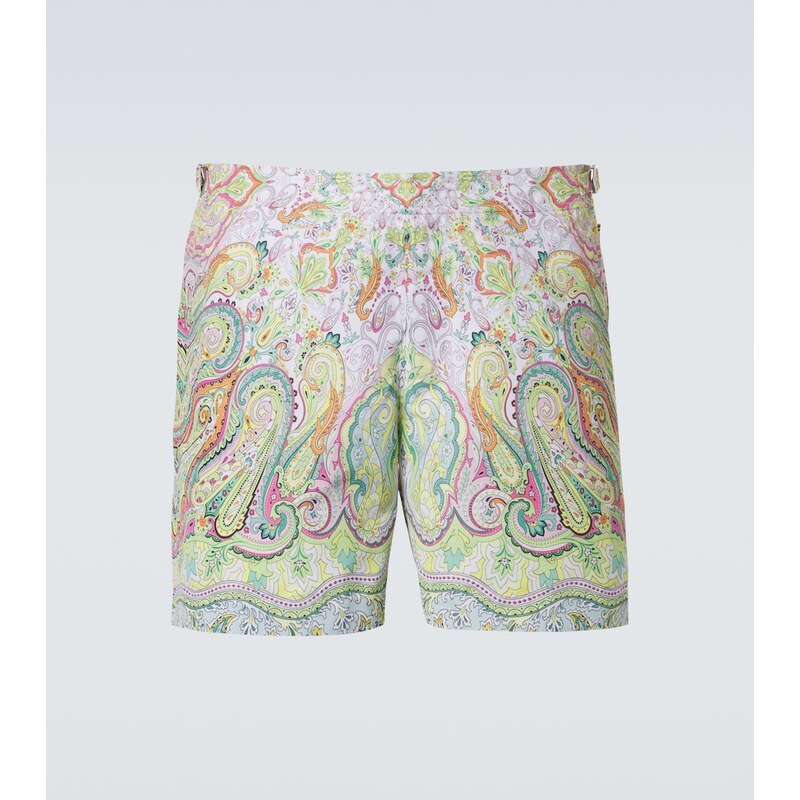 Orlebar Brown Bulldog printed swim trunks