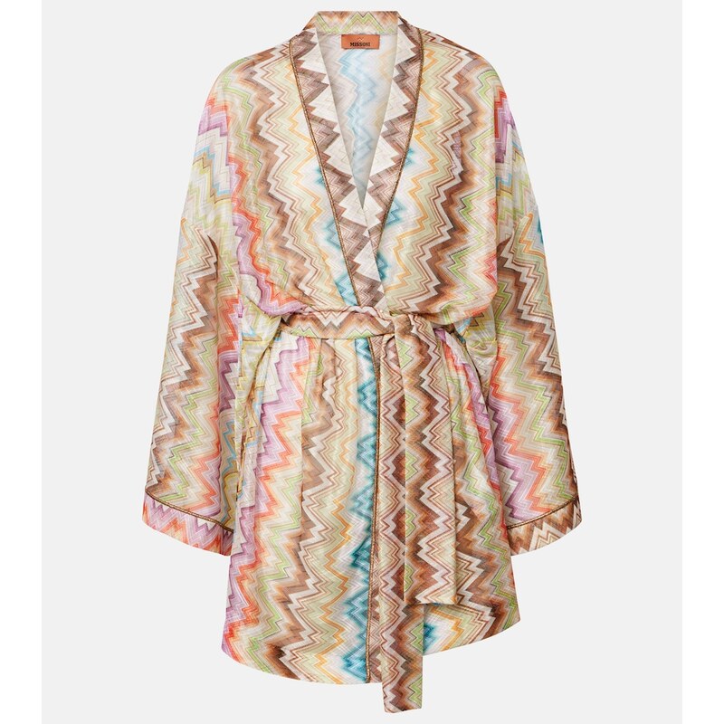 Missoni Zigzag beach cover-up