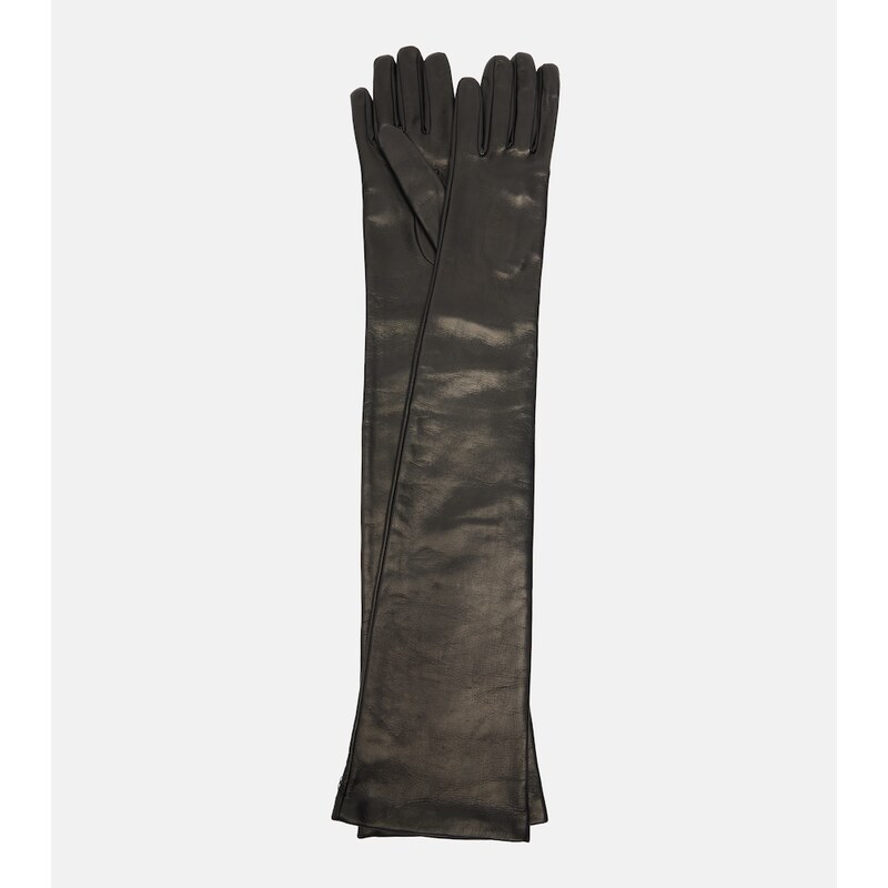 Nour Hammour Leather gloves