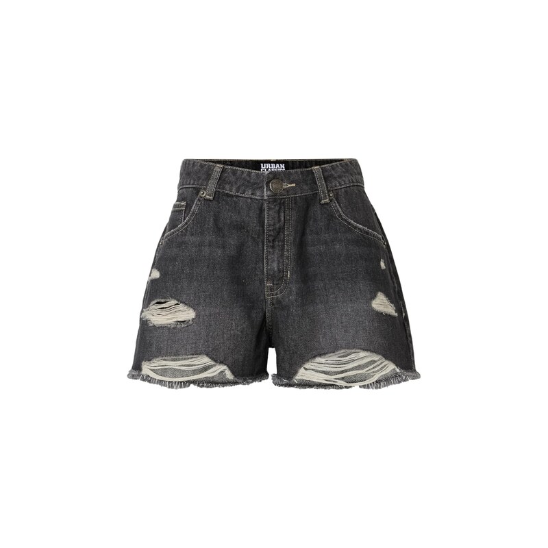 Urban Classics Džíny černá džínovina 115134326