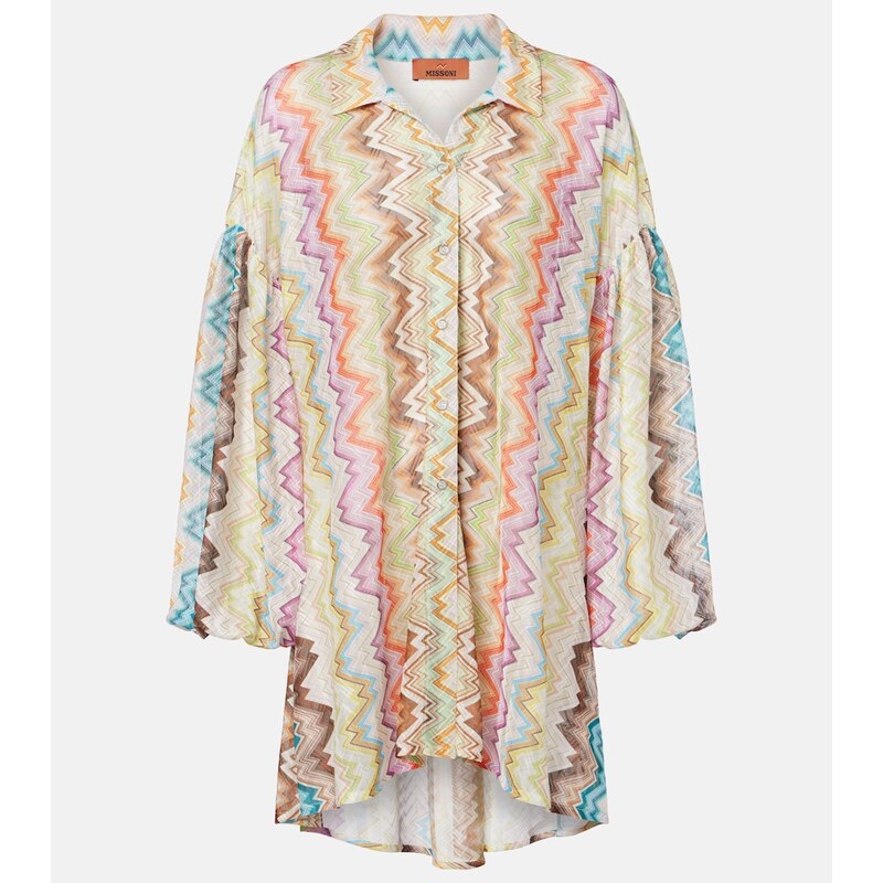 Missoni Zigzag oversized shirt