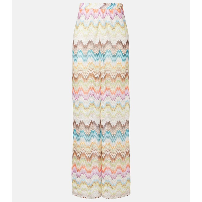 Dámské casual kalhoty Missoni Zigzag v barvě Smsnz