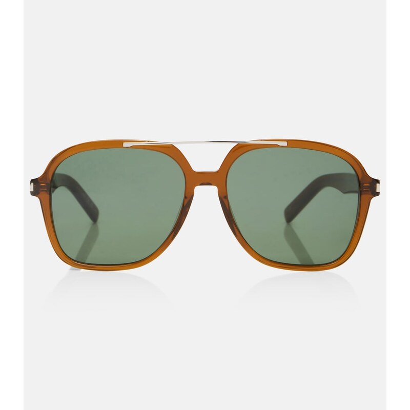 Saint Laurent Corner Angle square sunglasses