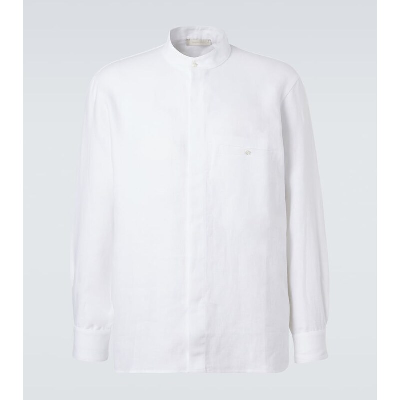 Saman Amel Linen overshirt