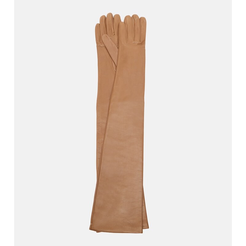 Nour Hammour Leather gloves