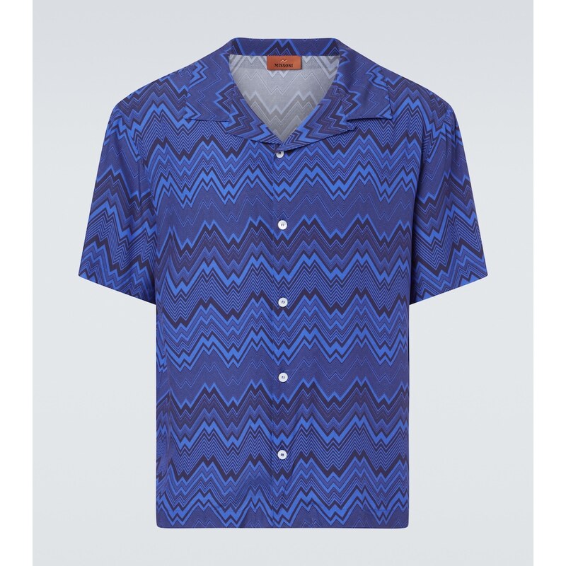 Missoni Zigzag bowling shirt