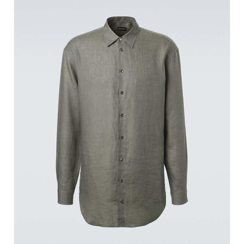Giorgio Armani Archivio linen shirt